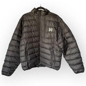 Muddy Water Heated Down Puffer Jacket Black Men’s XL Water Resistant Hunting